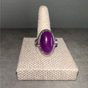 Purple and Amethyst Ring by JOY